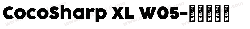 CocoSharp XL W05字体转换